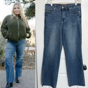 Judy Blue High Rise Tummy Control Vintage Straight Leg Jeans 88870 Women’s 15/32